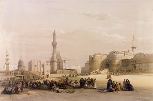 The Entrance to the Citadel of Cairo by David Roberts